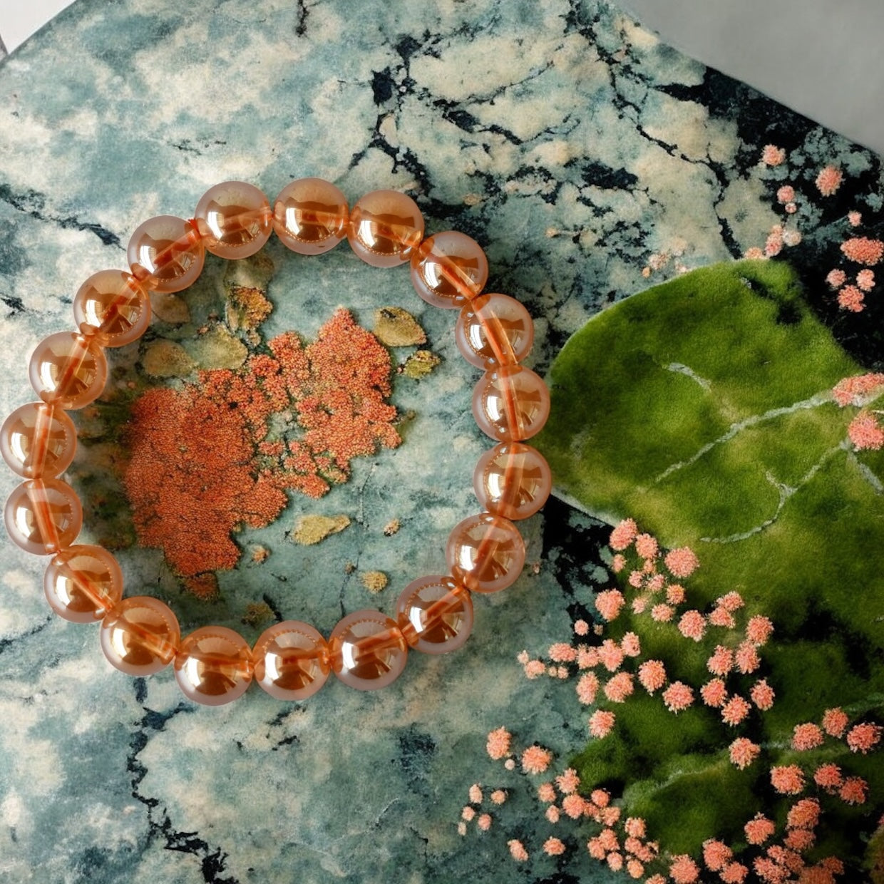 Aura Quartz Citrine