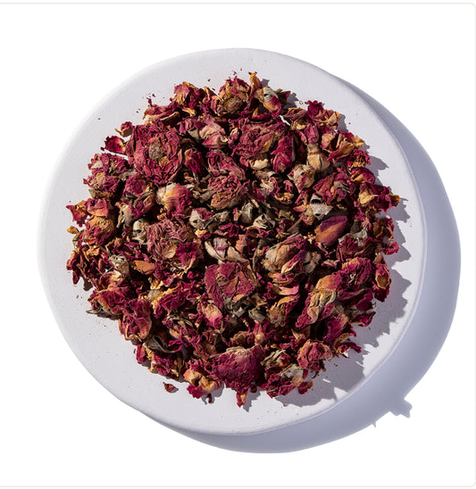 Organic Red Rose Petals & Buds