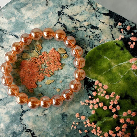 Aura Quartz Citrine